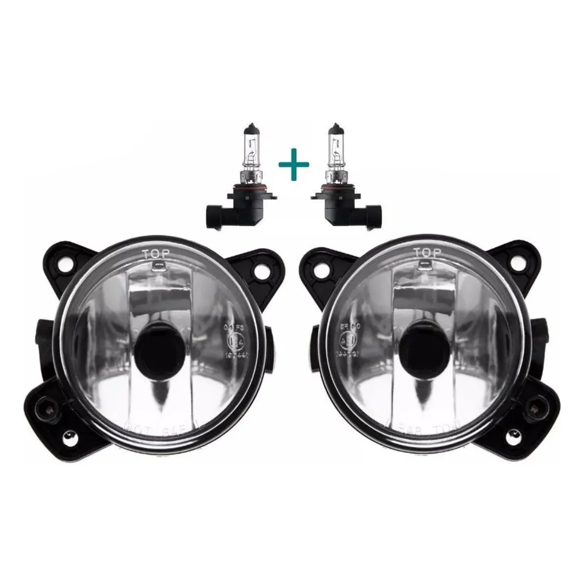 2005-2009 Volkswagen Polo 9N Pair Front Fog Light With Bulbs 6QD941699 6QD941700 Generic - Bild 2