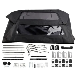 Toyota Tacoma 2005-2015 4-Door 6ft Soft Truck Bed Topper Foldable Bed Cap