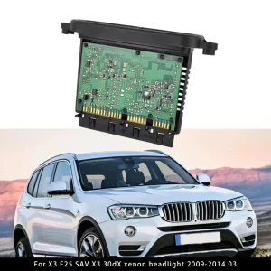 Xenon Headlight Driver Module Control Unit 63117316214 For BMW X3 F25 2010-2014