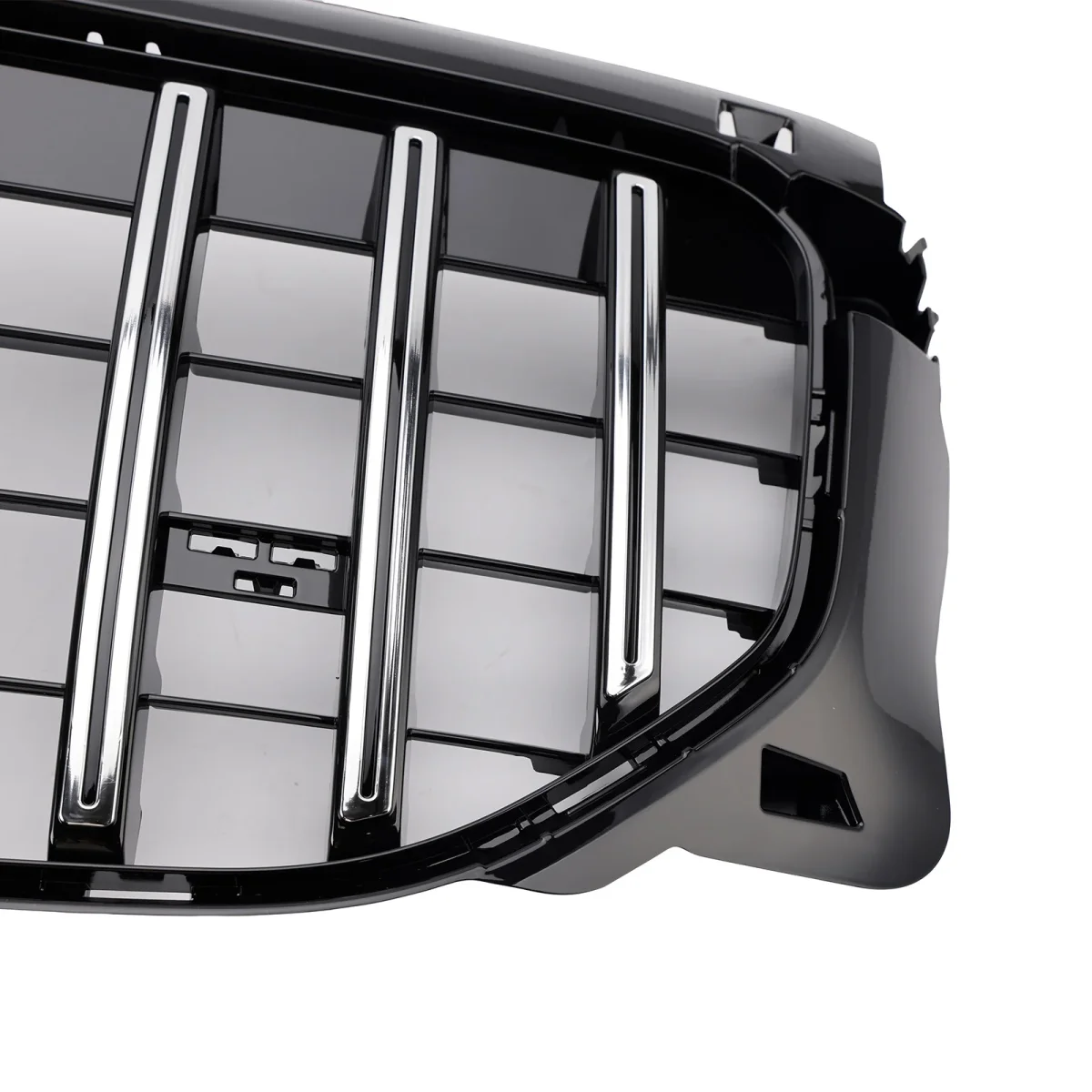 2024-2026 Mercedes Benz GLB X247 Front Bumper Grille GT Style Chrome Trim Black Replacement Grill - Bild 8