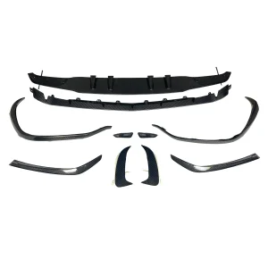 Dry Carbon Fiber Body Kit Bumper For Mercedes Benz A-Class W177 A45 2019-2023 Upgrade To W177 A45S Style