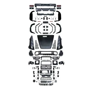Mercedes Benz G-class W463 1993-2018 Body Kit Bumper Upgrade To 2019-2024 W464 G63 AMG Style