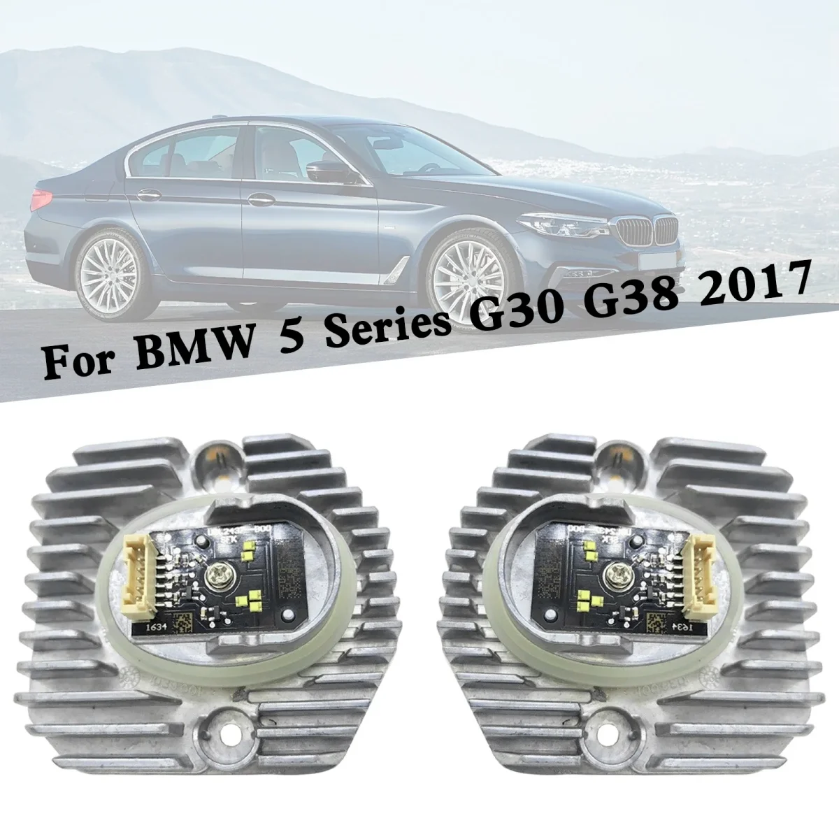 2x LED DRL Light Control Unit 63117214939/40 For BMW 5 Series G30 G38 2017- - Bild 5