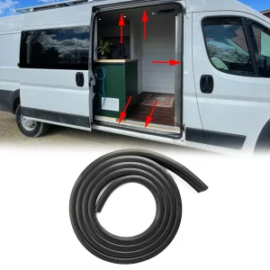 2018 RAM PROMASTER CITY 2.4L L4 Rear Sliding Door Rubber Sealing Strip 68226113AB 68226111AA