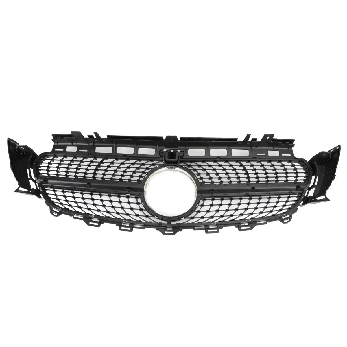 Mercedes Benz E-Class 2016-2019 W213 Front Grill Chrome Diamond Upper Bumper Grille - Bild 7