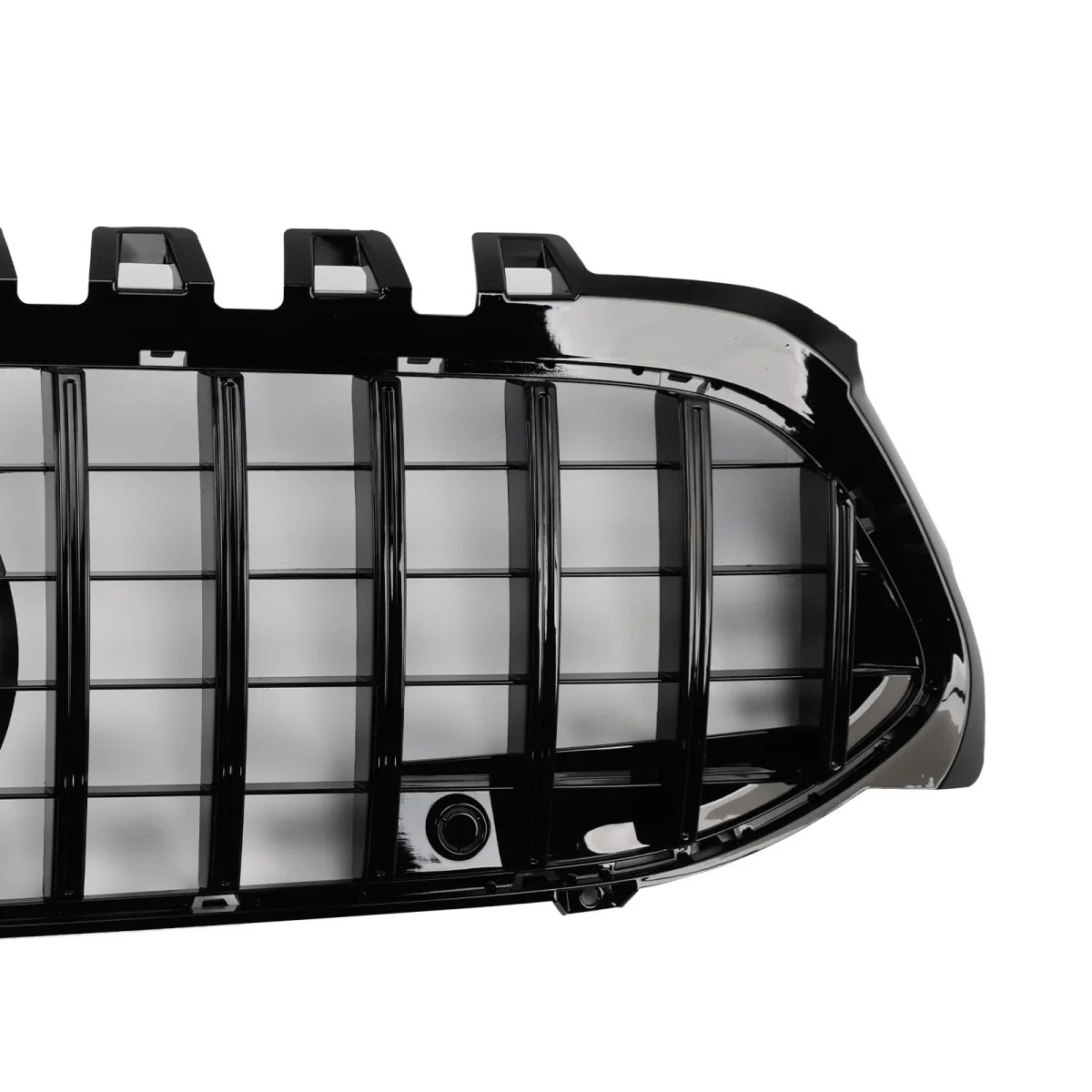 Mercedes-Benz A-CLASS W177 A180/A200/A220/A250/A35 2019-2023 Front Bumper Grille Black Replcaement GT Style Grill With Emblem - Bild 8