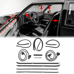 1981-1988 Buick Regal / Oldsmobile Cutlass RWD 2 door G-Body Weatherstripping Seal Kit 568979